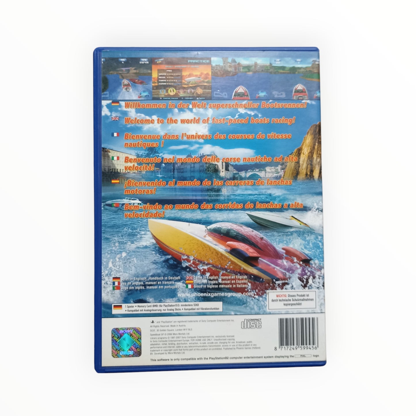 Speedboat GP playstation 2 (PS2)