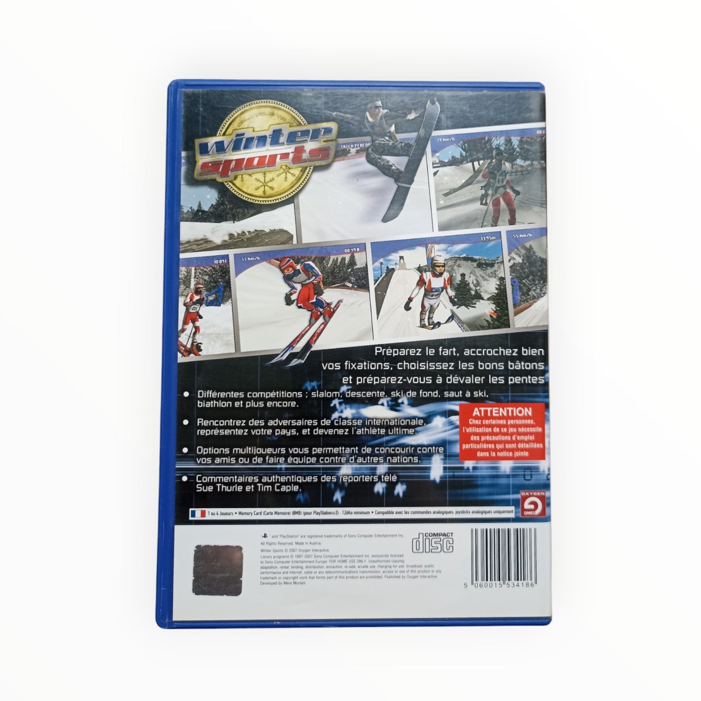 Winter Sports playstation 2 (PS2) (Copie)