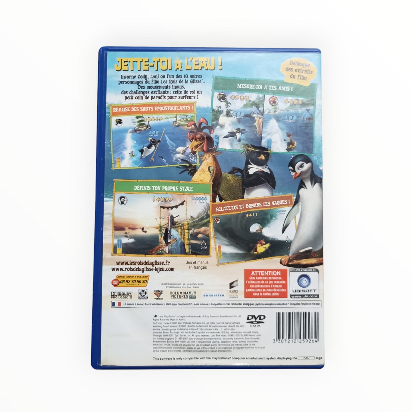 Les Rois de la Glisse playstation 2 (PS2)