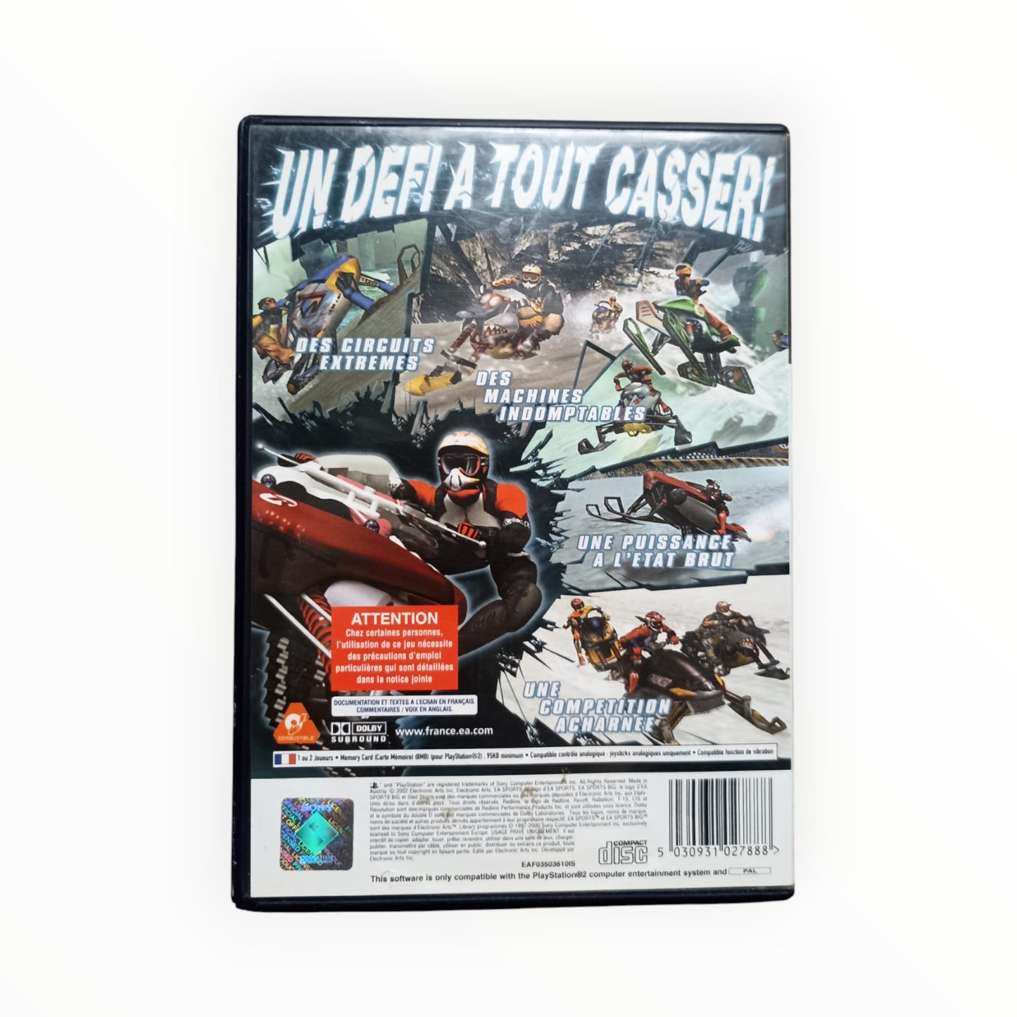 Sled Storm playstation 2 (PS2)