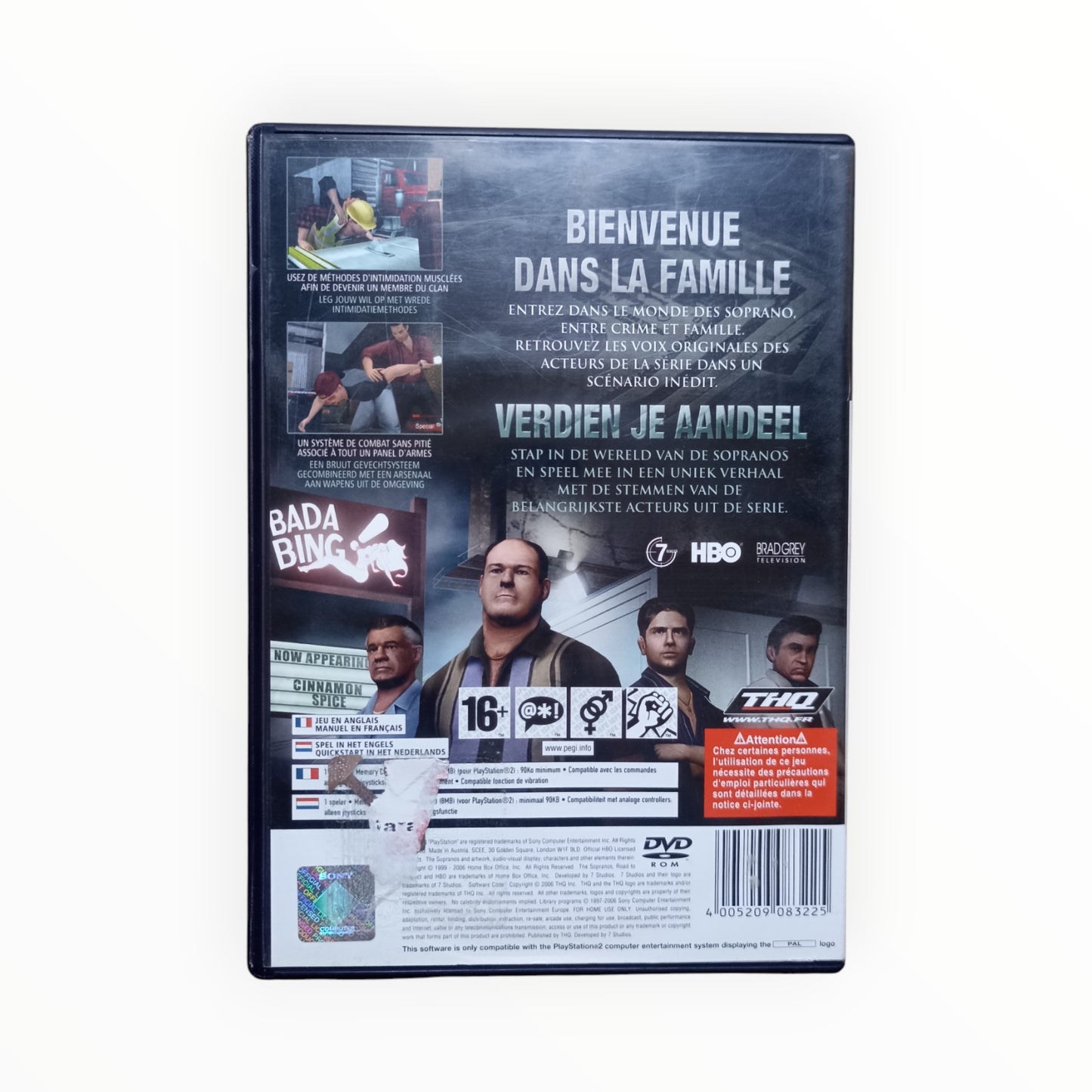 The Sopranos : Road to respect playstation 2 (PS2)
