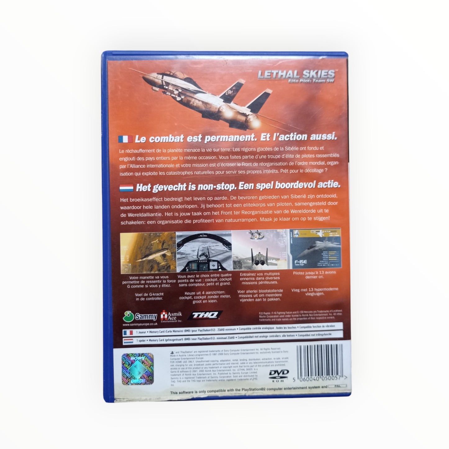 Lethal Skies Elite Pilot: Team SW playstation 2 (PS2)