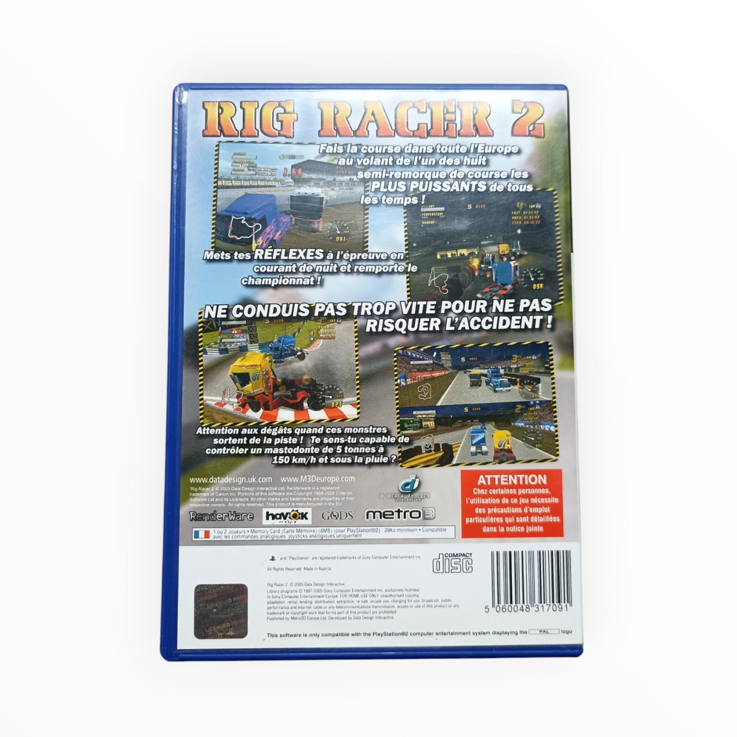 Rig Racer 2 playstation 2 (PS2)