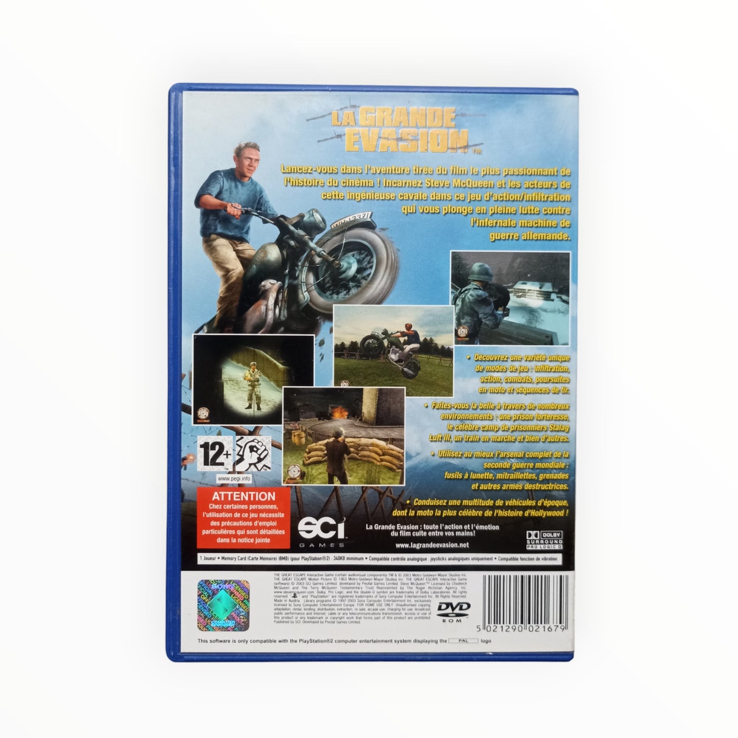 La Grande Evasion playstation 2 (PS2)