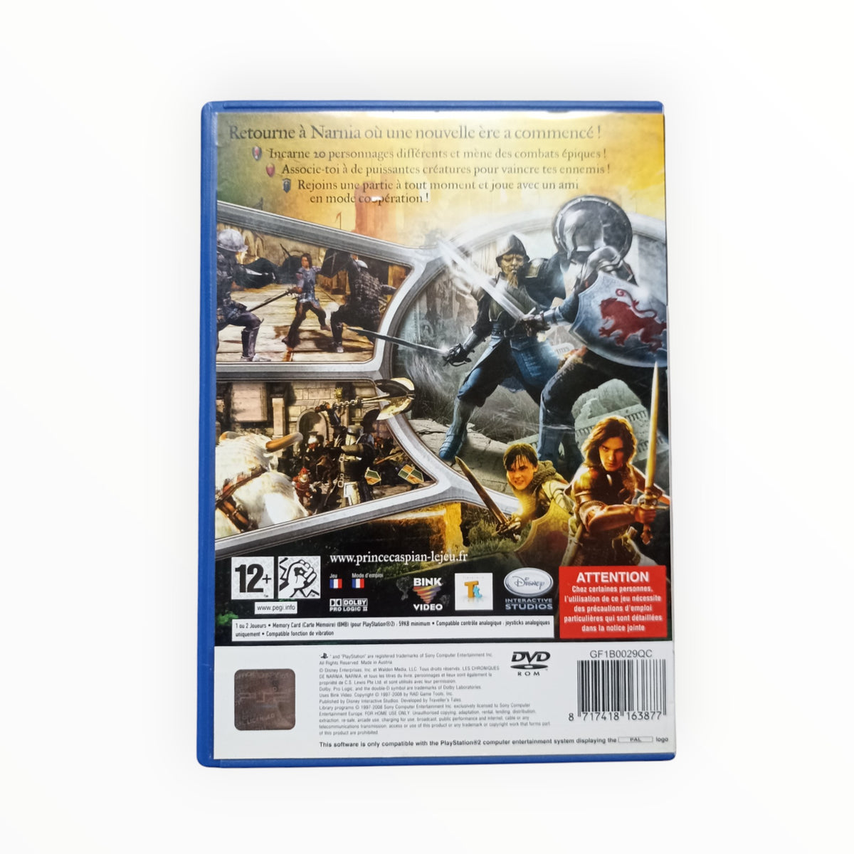 Le Monde de Narnia : Chapitre 2 playstation 2 (PS2)
