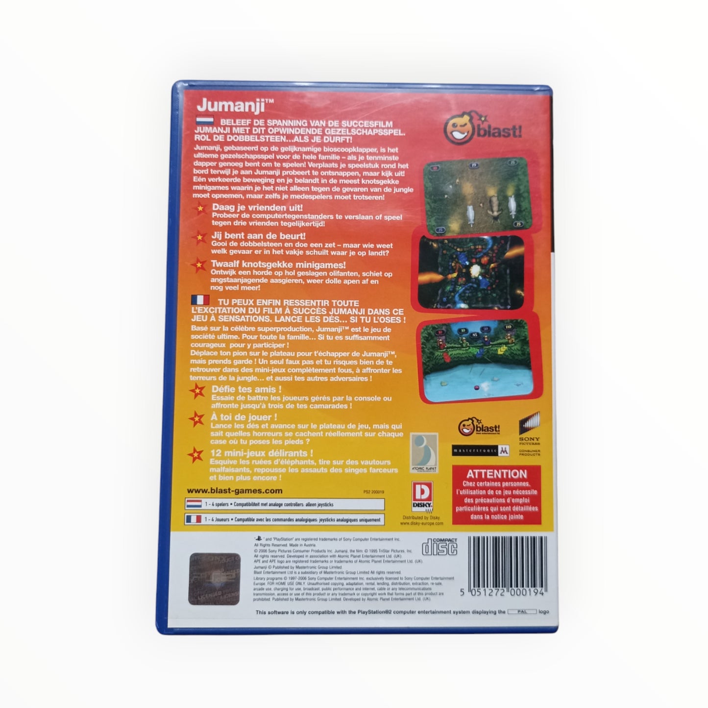 Jumanji playstation 2 (PS2)