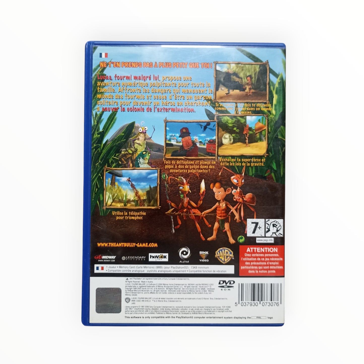 Lucas Fourmi Malgré Lui playstation 2 (PS2)