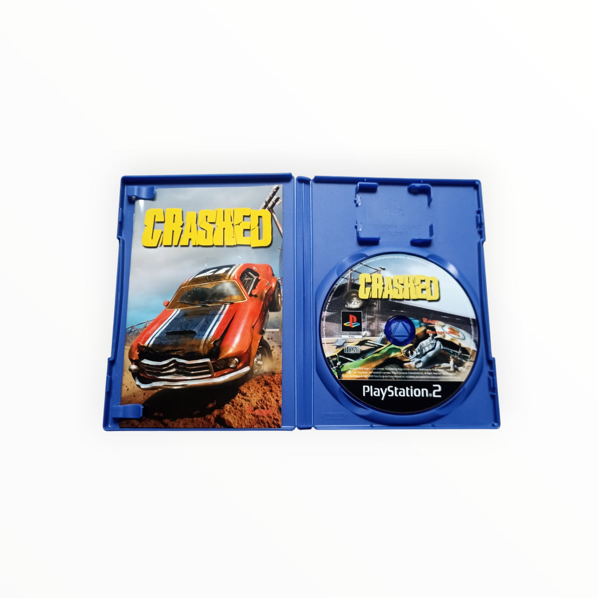 Crashed playstation 2 (PS2)