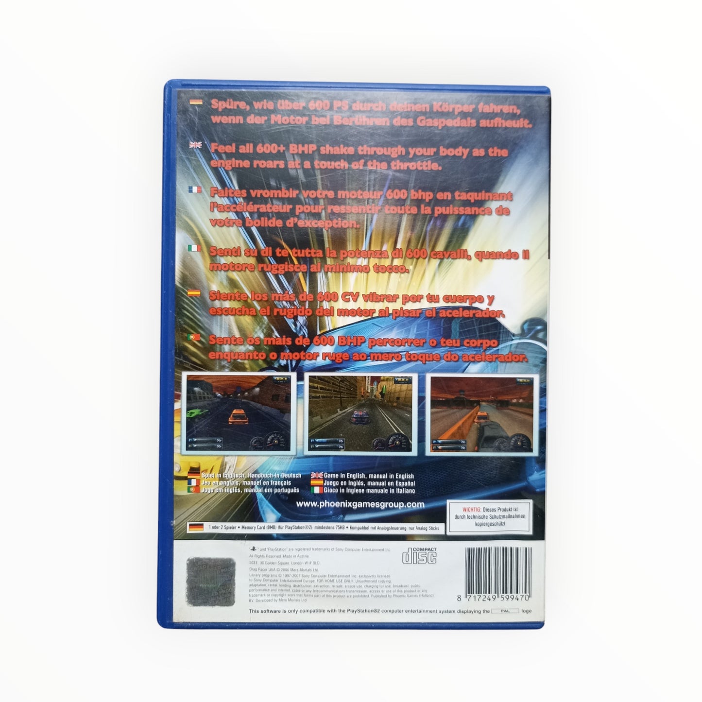 Drag Racer USA playstation 2 (PS2)