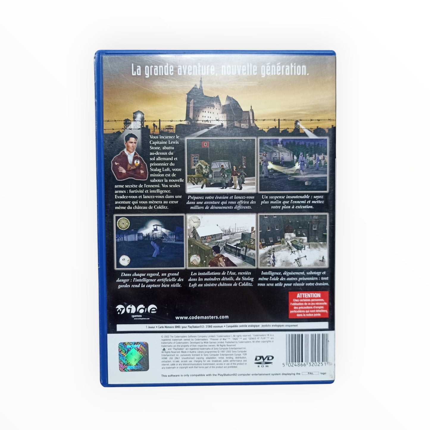 Prisoner of War playstation 2 (PS2)