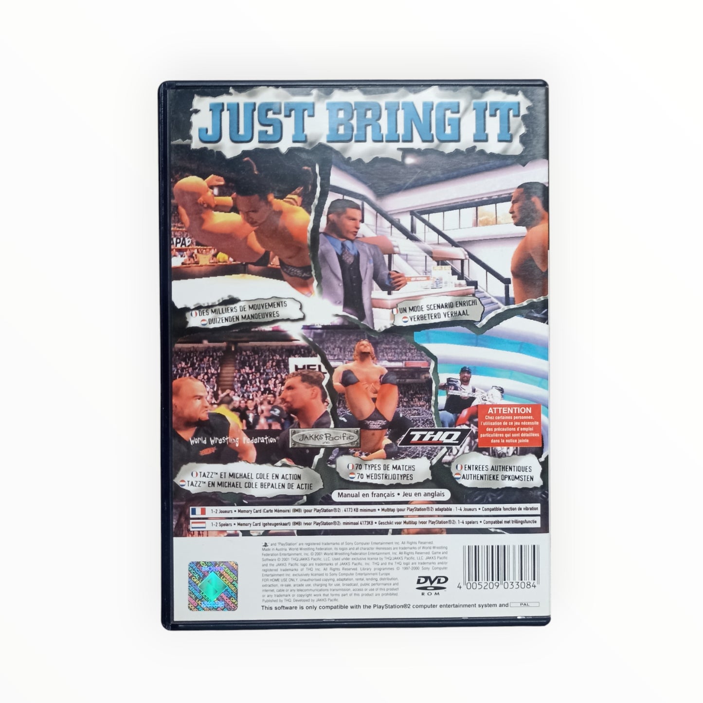 WWE Smackdown! : just bring it playstation 2 (PS2)