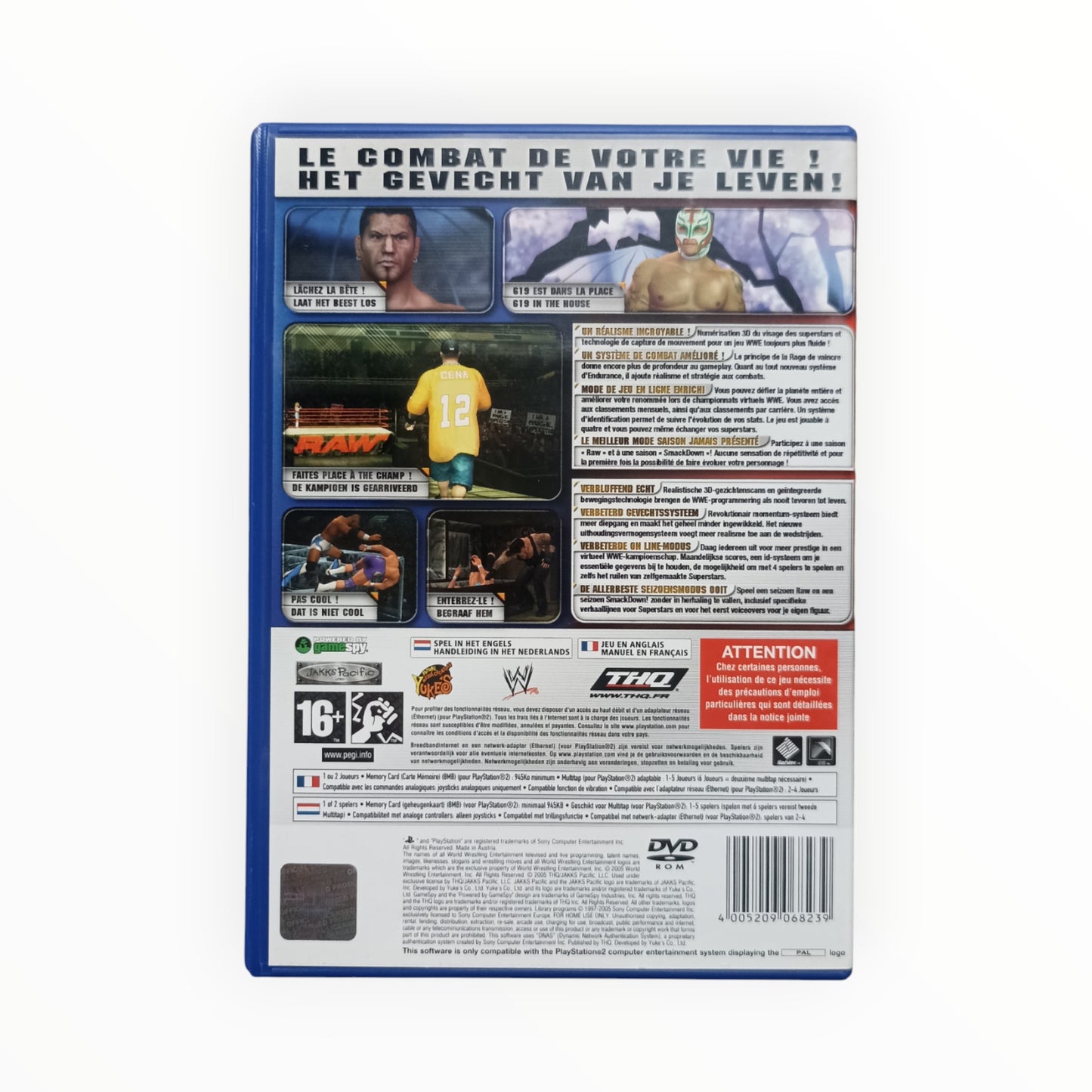 WWE Smackdown vs Raw 2006 playstation 2 (PS2)