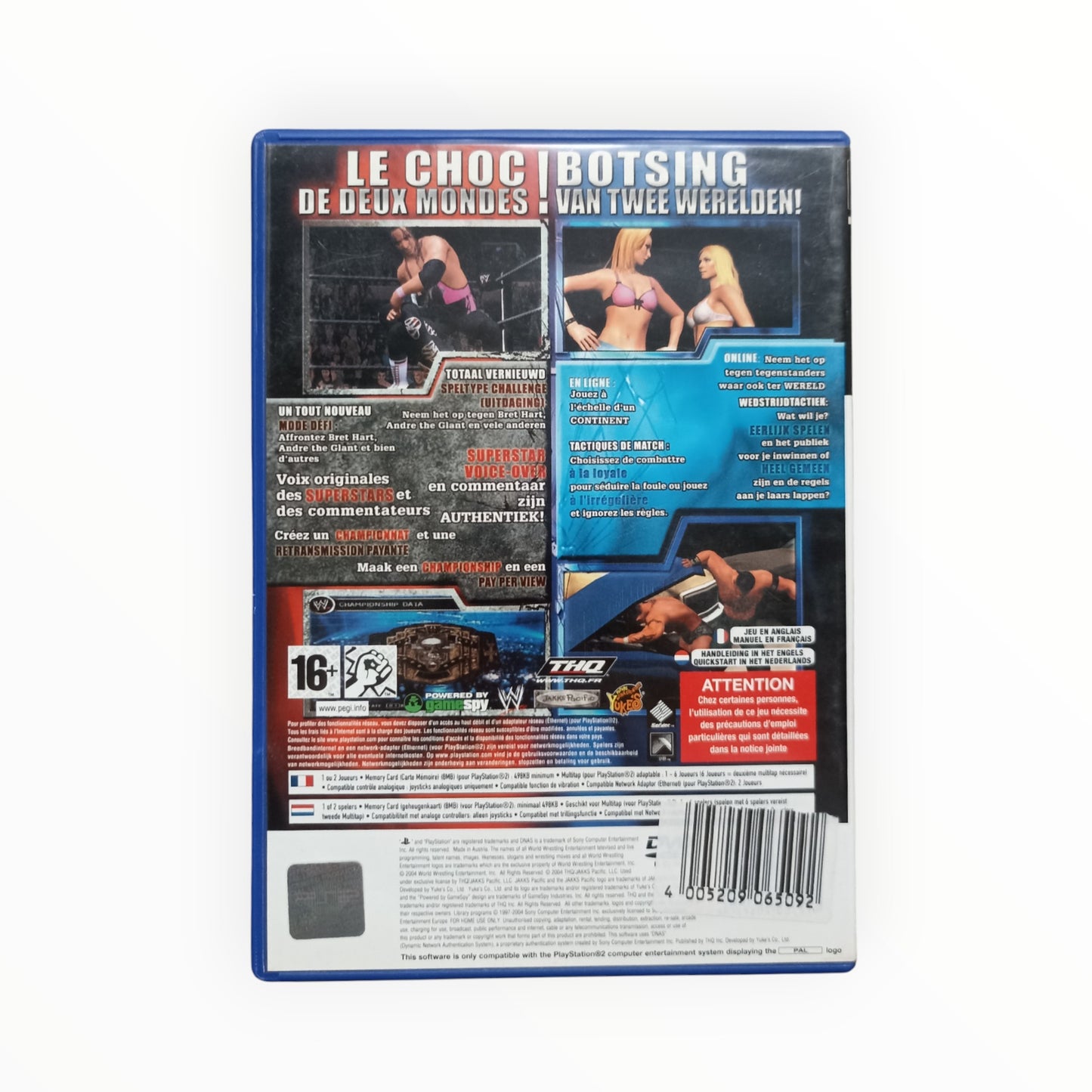 WWE Smackdown! vs raw playstation 2 (PS2)