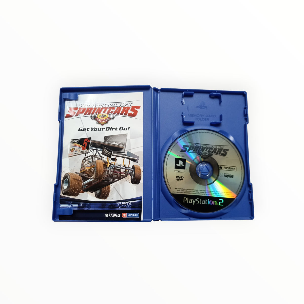 World of Outlaws Sprint Cars playstation 2 (PS2)