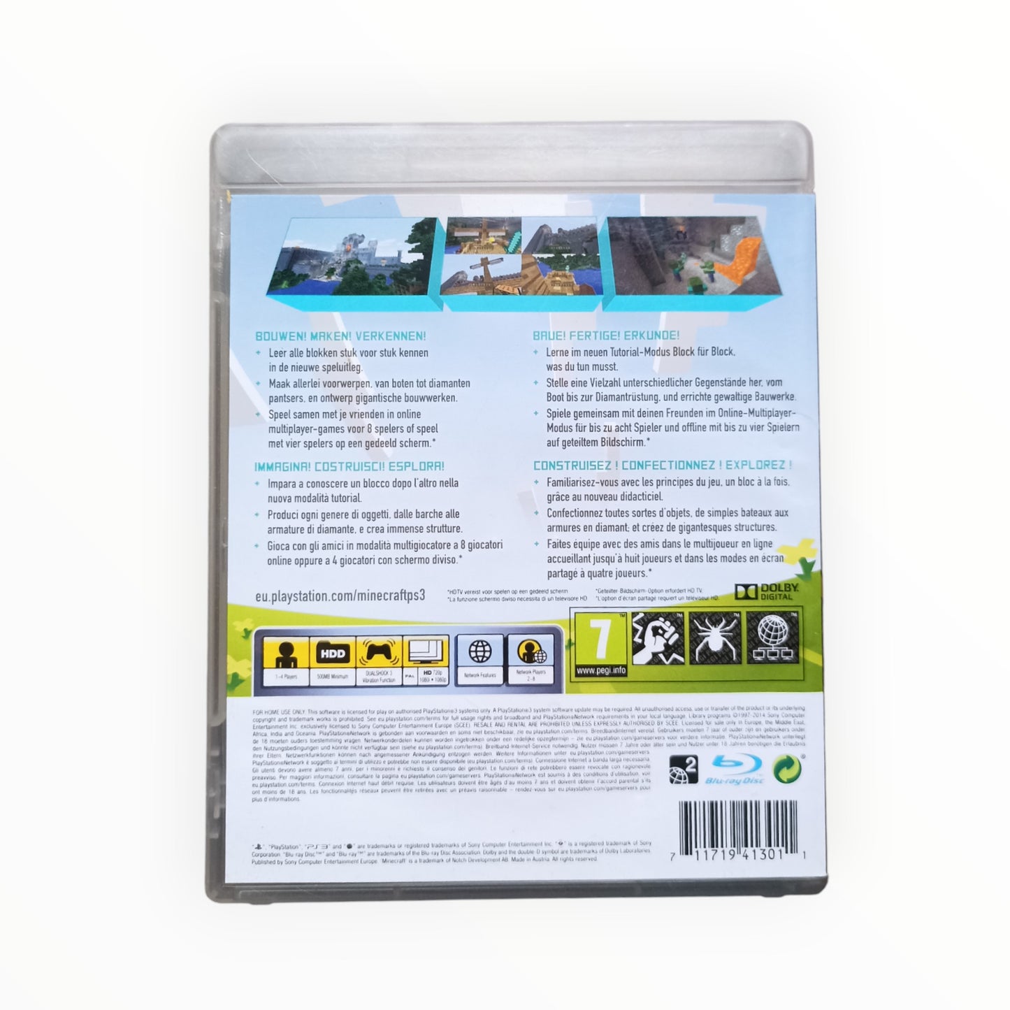 minecraft Edition Playstation 3 (PS3)