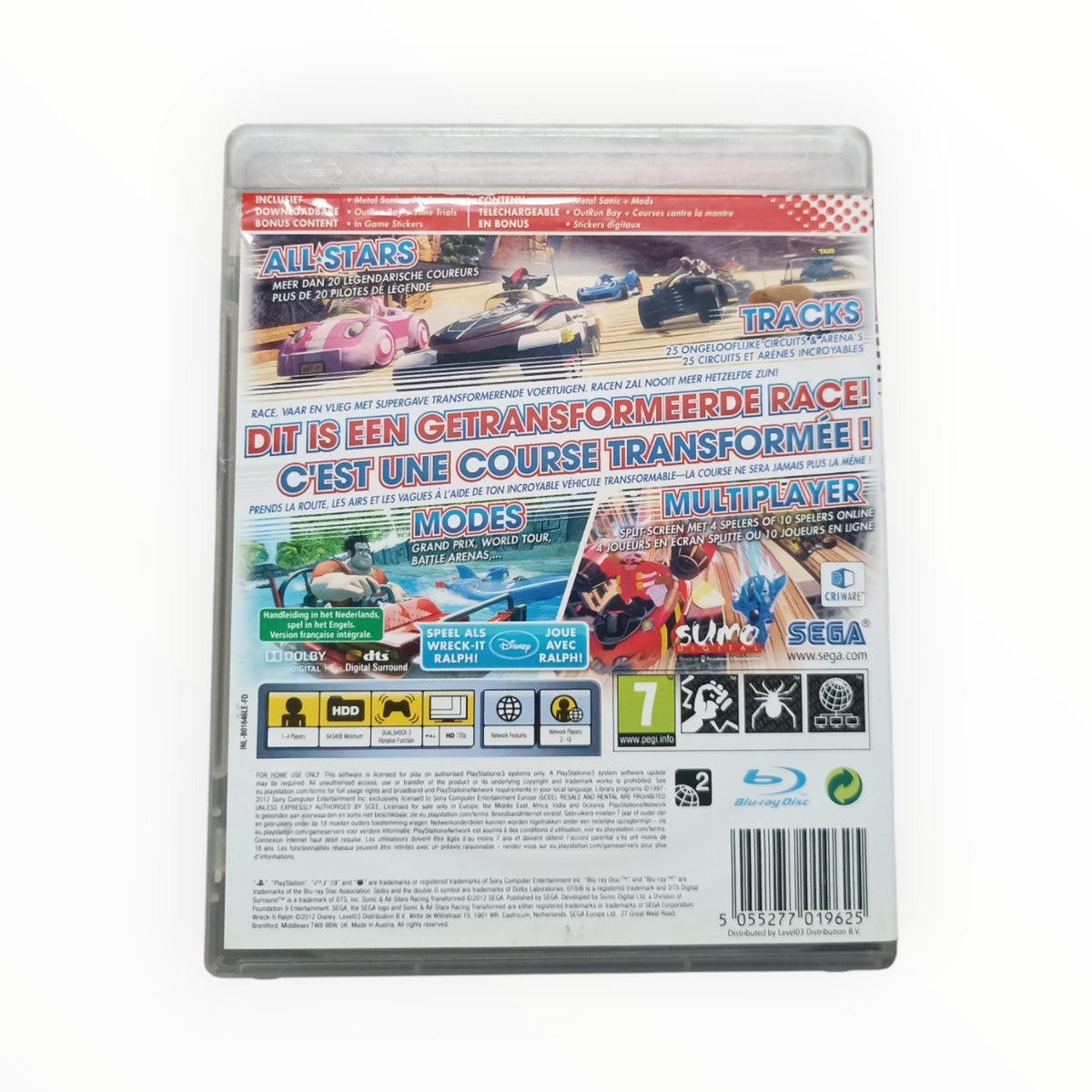 sonic all star racing transformed Playstation 3 (PS3)