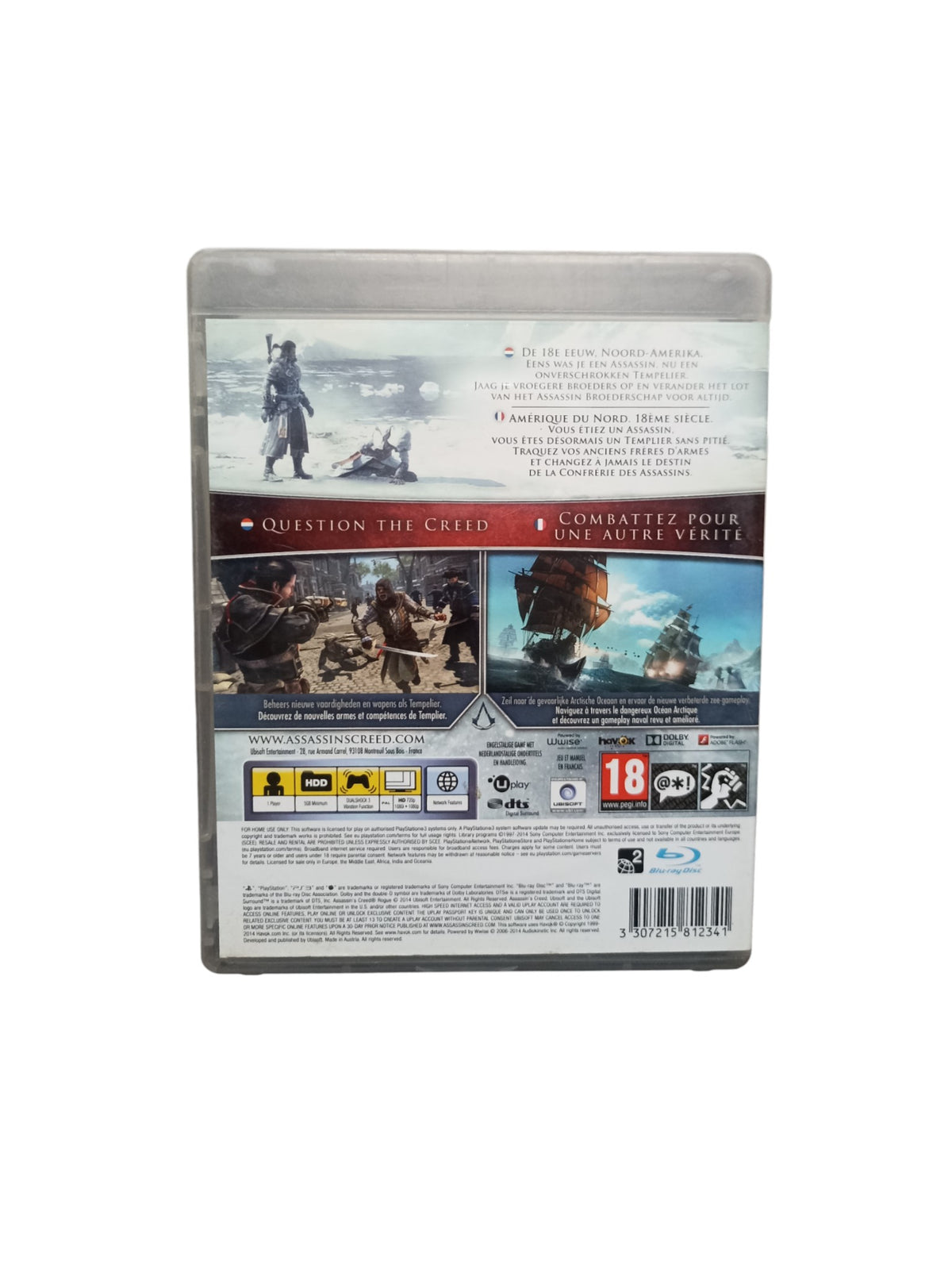 Assassin's Creed Rogue Playstation 3 (PS3)
