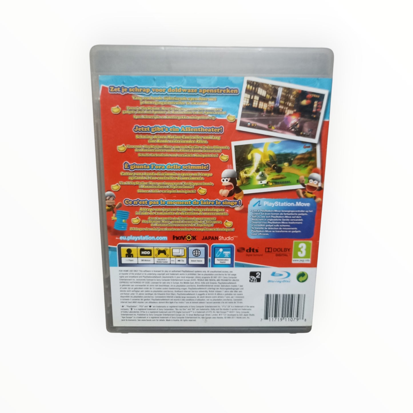 Ape Escape Playstation 3 (PS3)