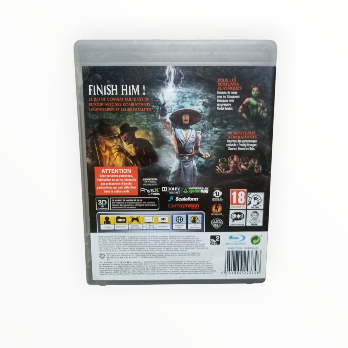 Mortal Kombat Komplete Edition Playstation 3 (PS3)