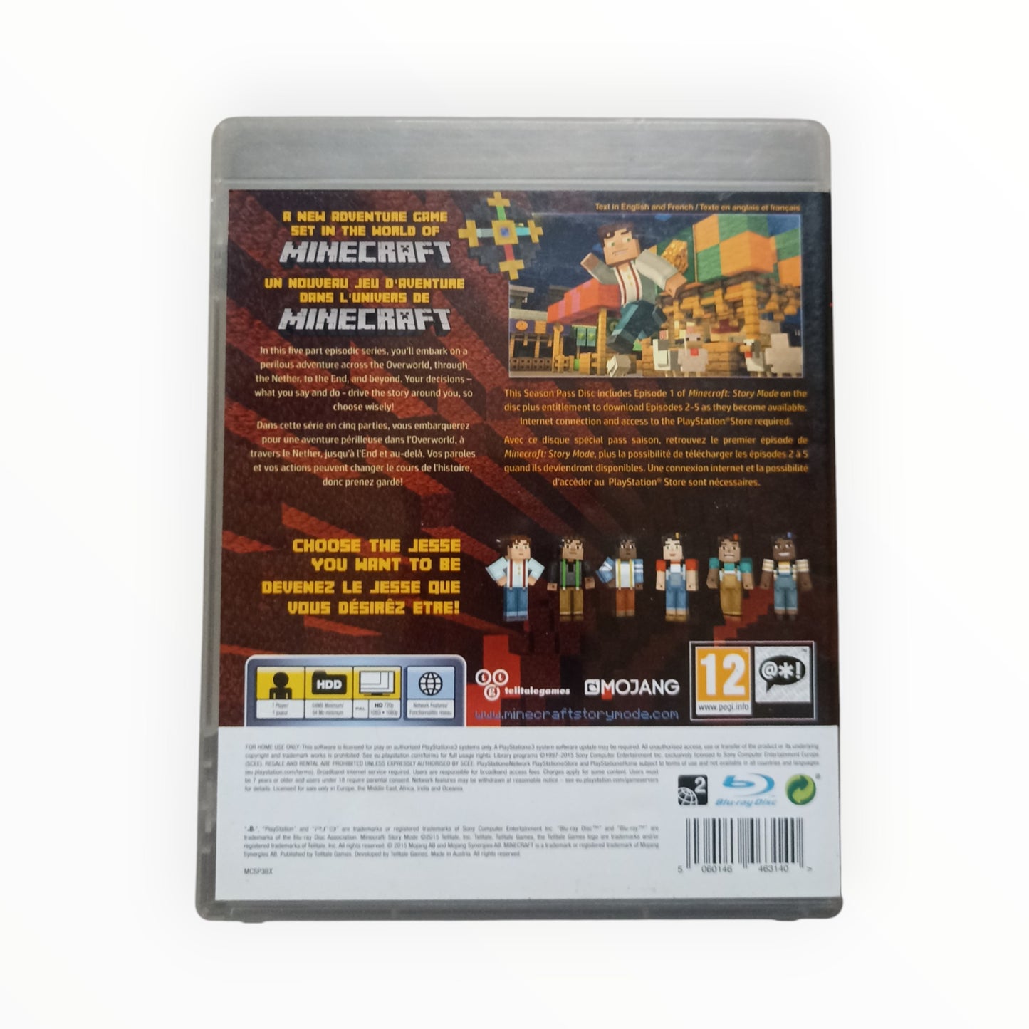 Minecraft Story Time Playstation 3 (PS3)
