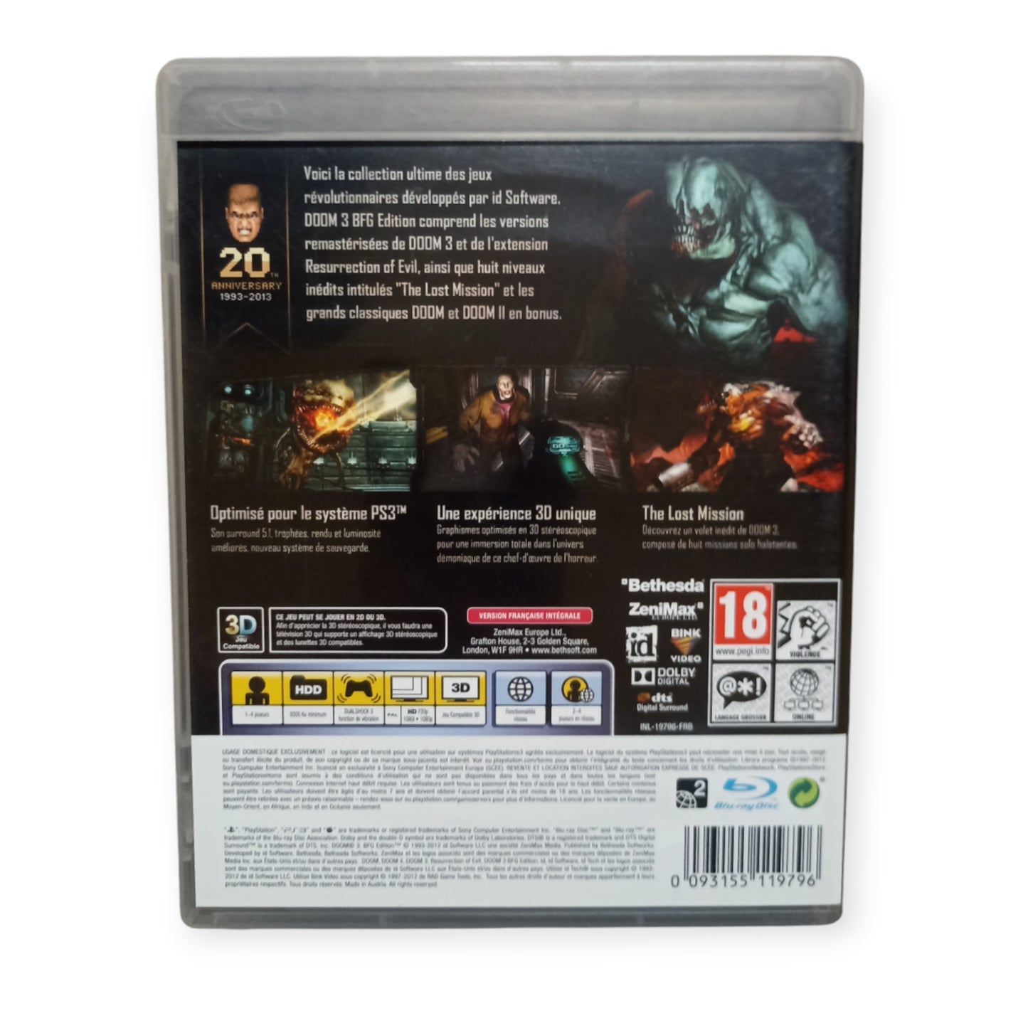 Doom 3 Playstation 3 (PS3)