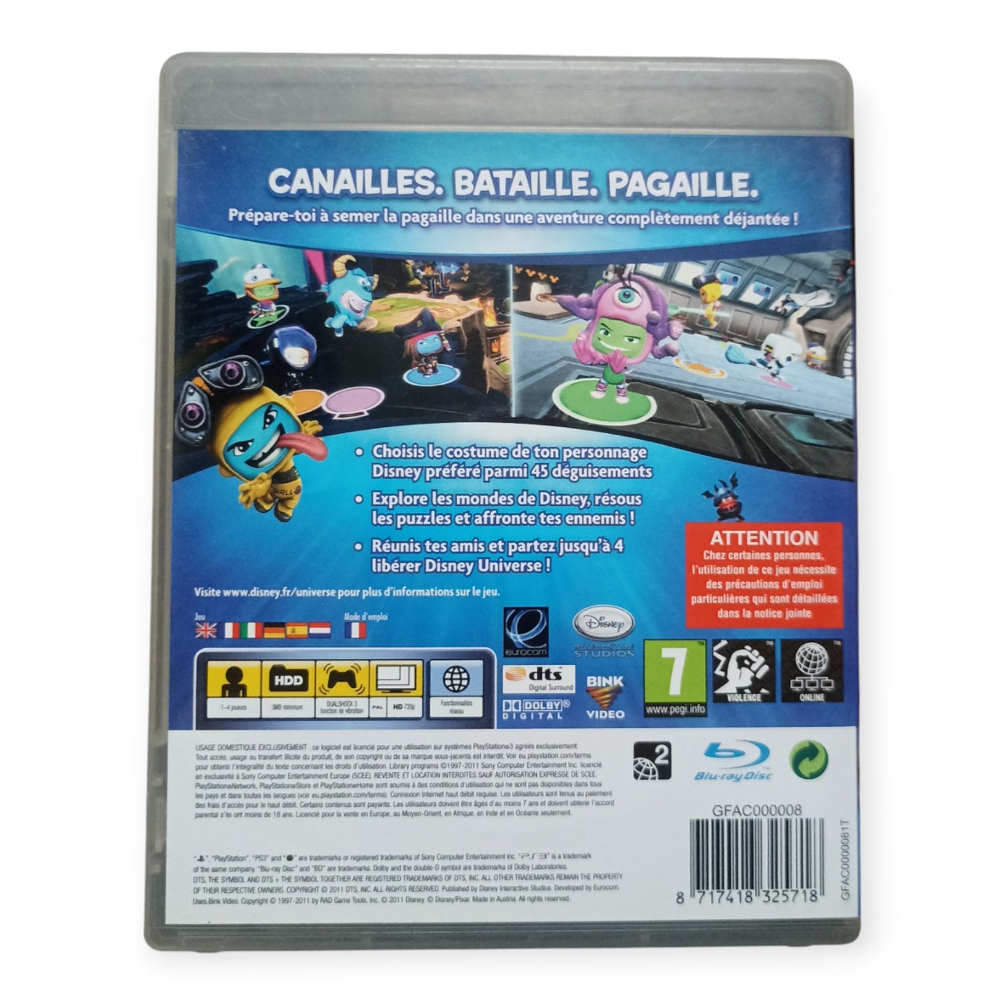 Disney Universe Playstation 3 (PS3)