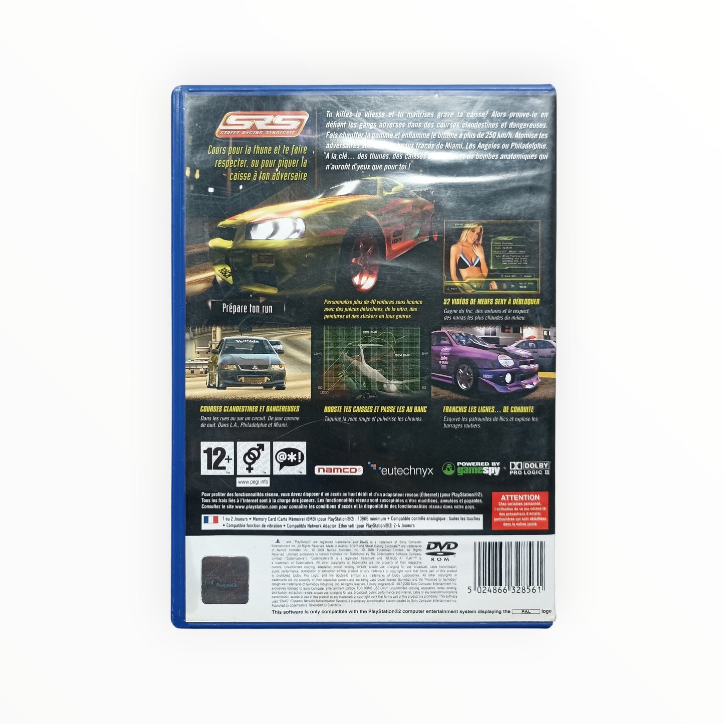 SRS / Street Racing Syndicate playstation 2 (PS2)