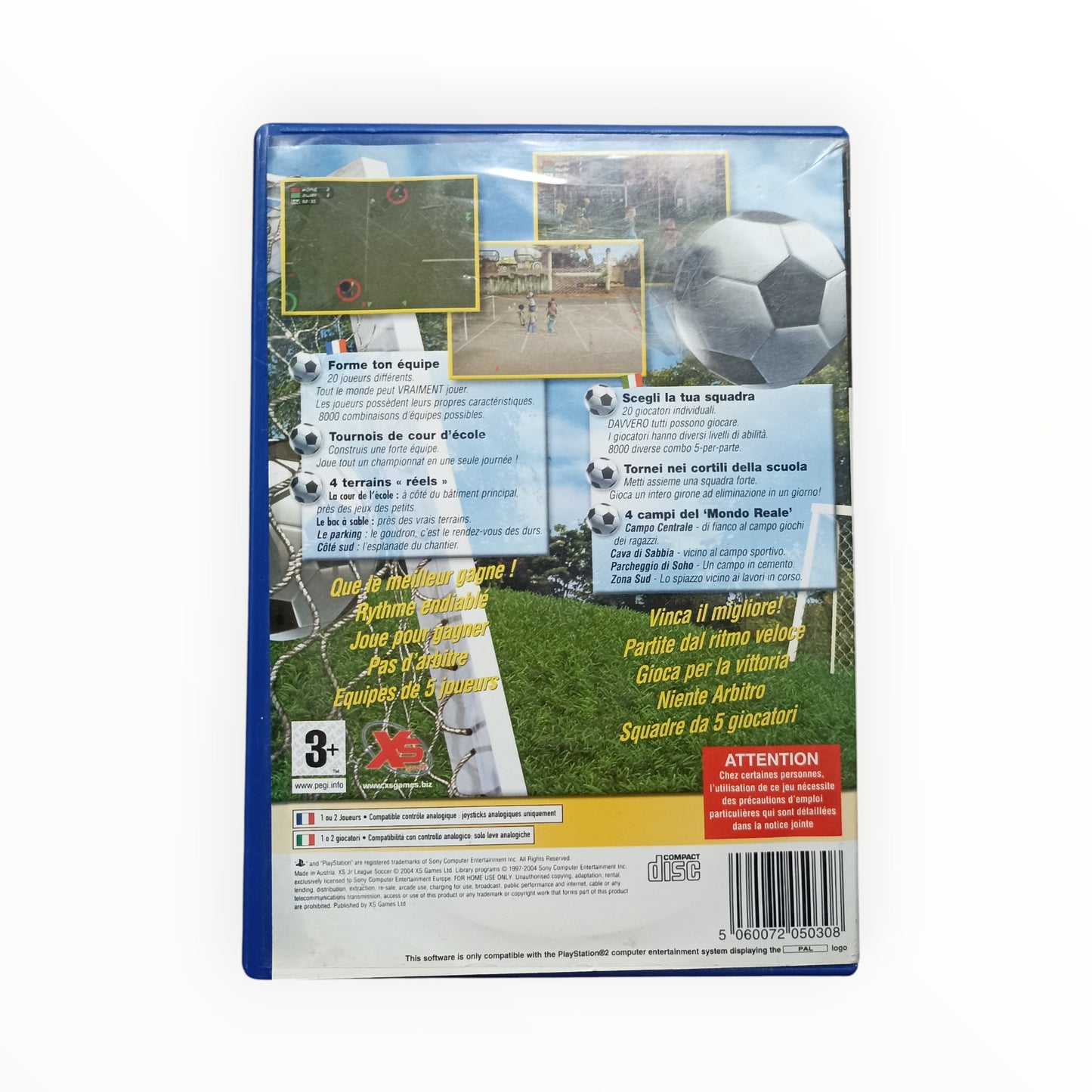 Xs Junior League Soccer playstation 2 (PS2)