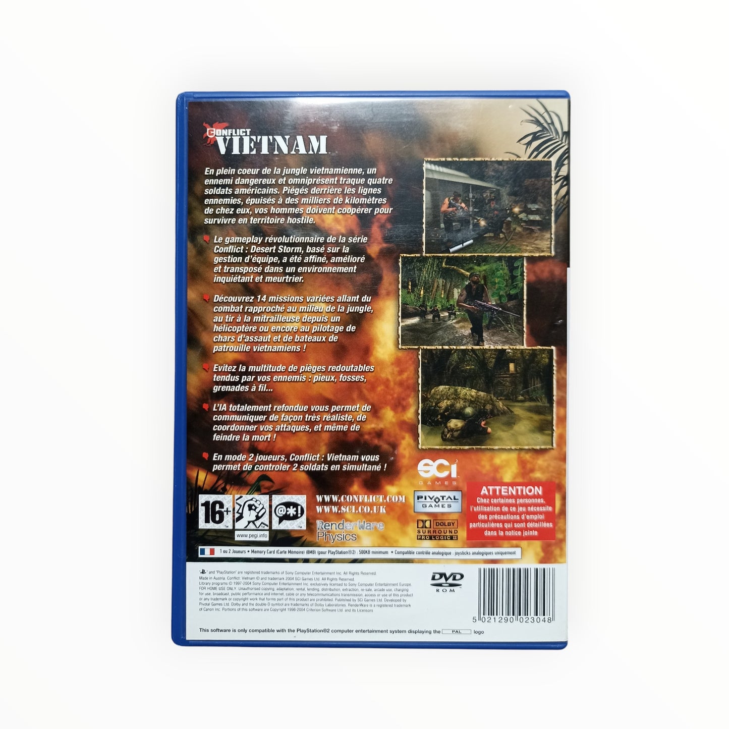 Conflict Vietnam playstation 2 (PS2)