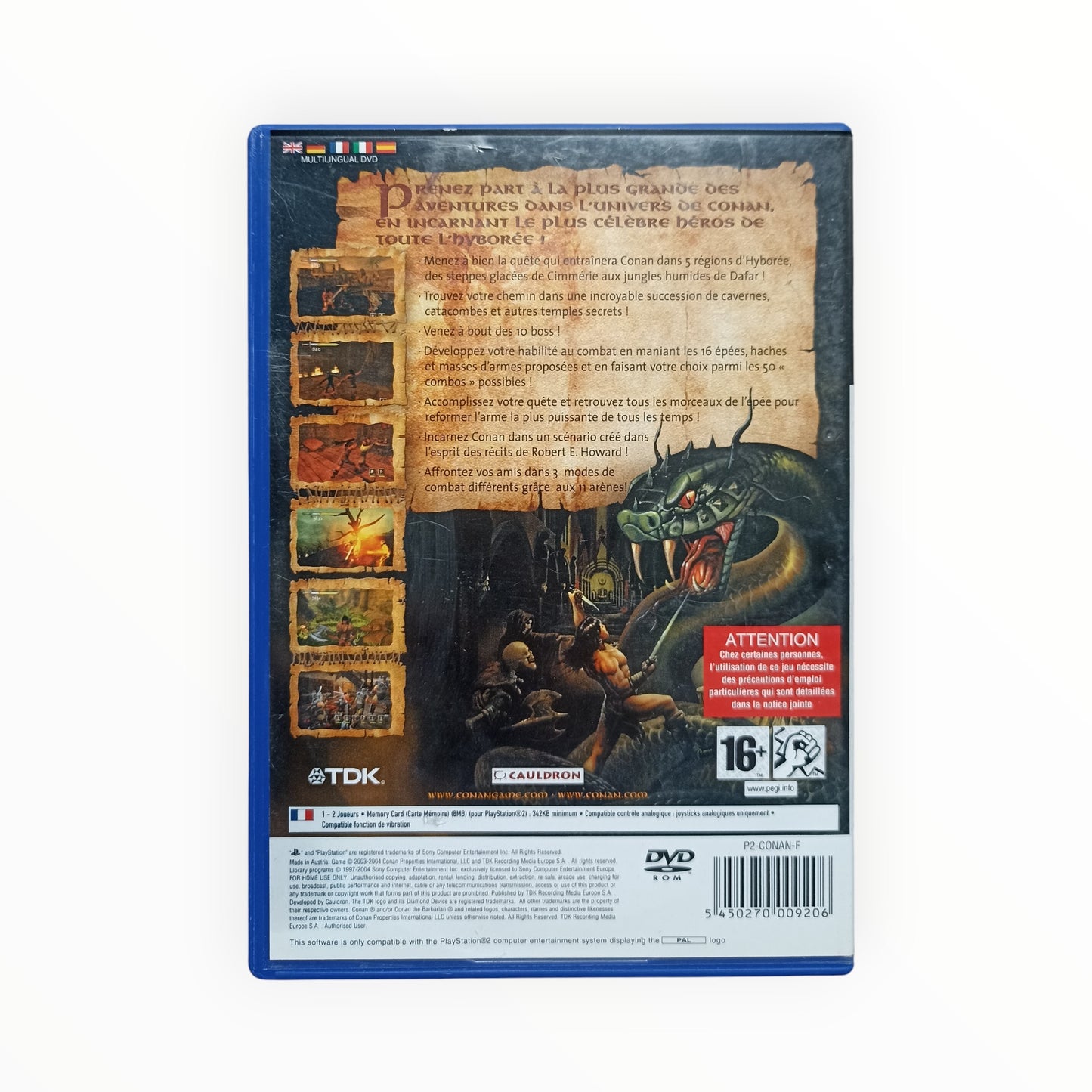 Conan Playstation 2 (PS2)