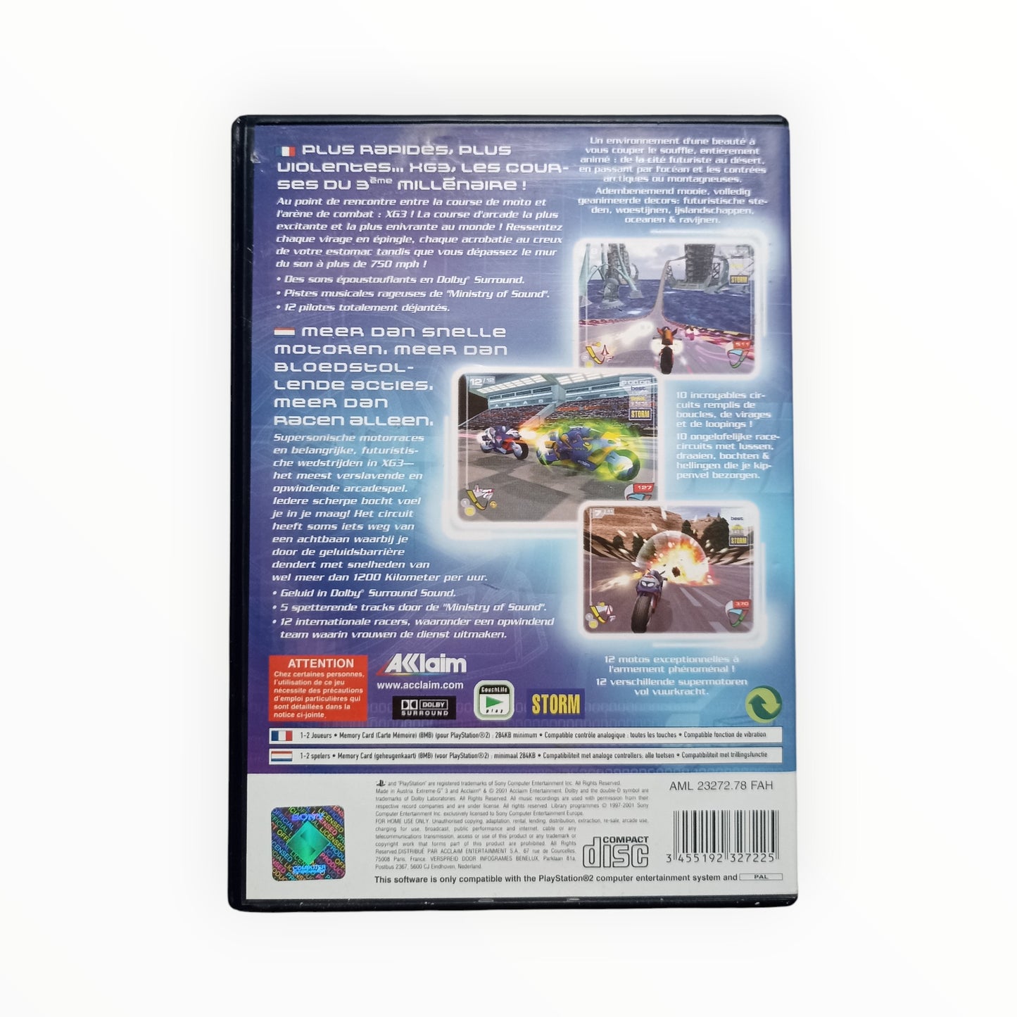 XGIII Extreme G Racing Playstation 2 (PS2)