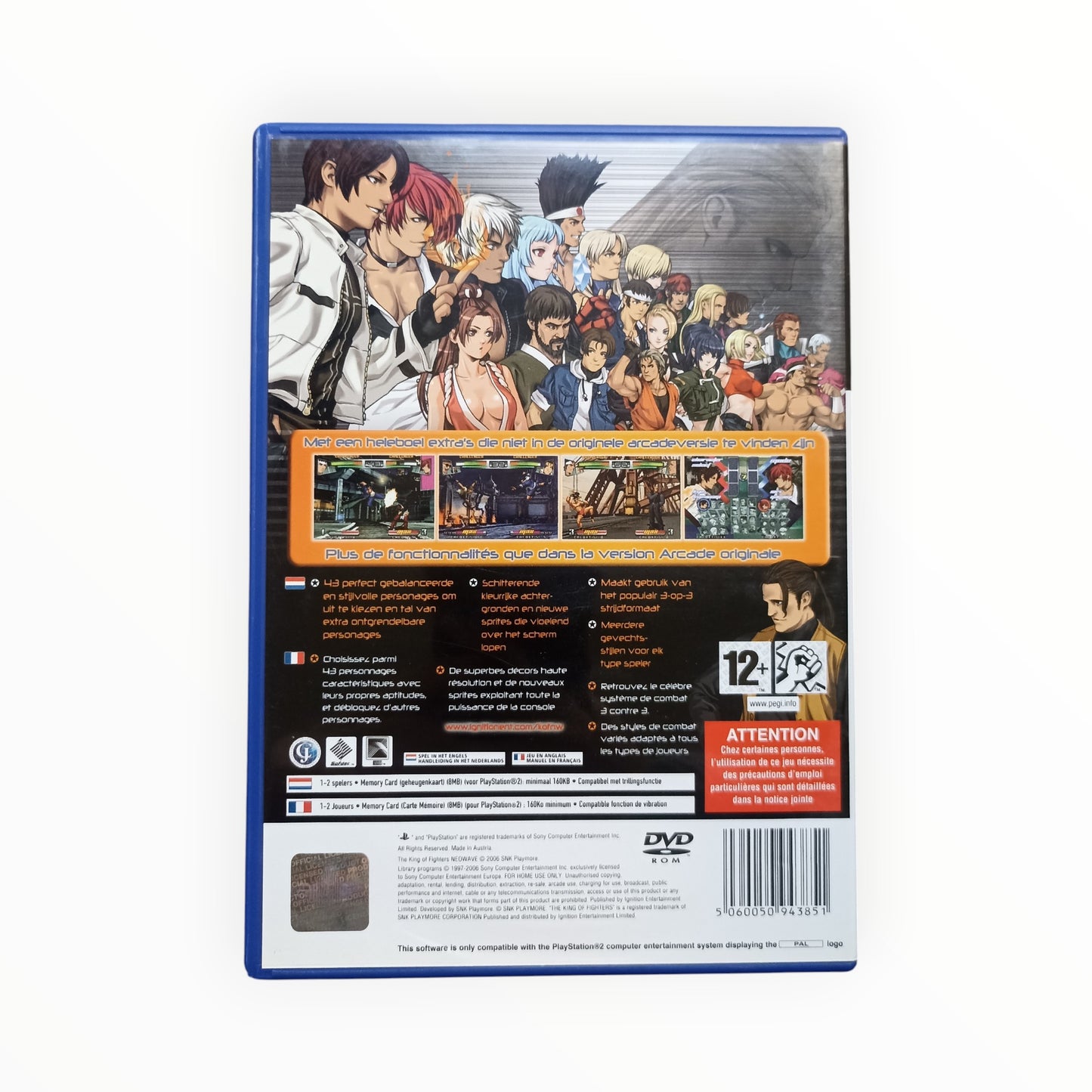 neo wave the king of fighters Playstation 2 (PS2)