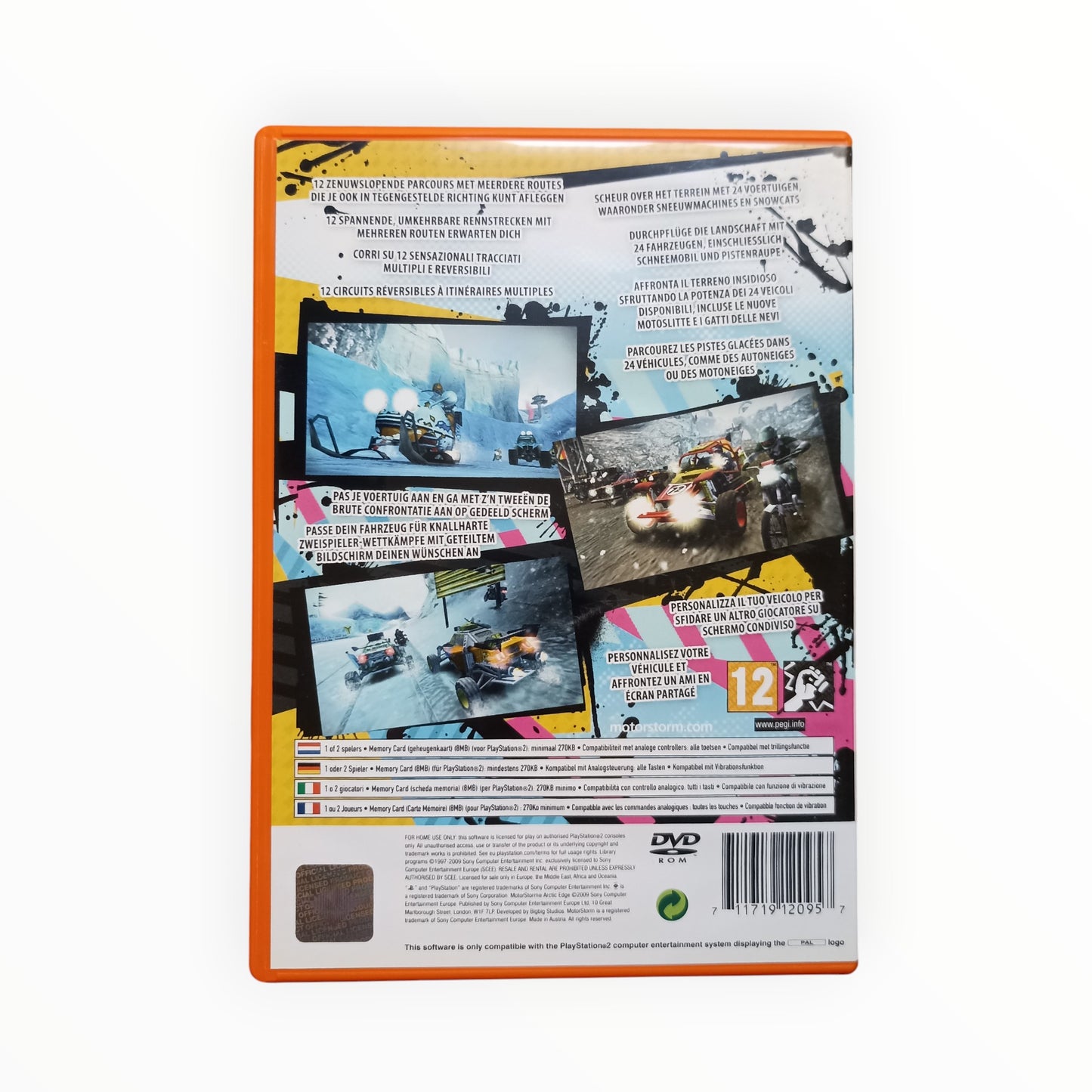 motor storm arctic edge Playstation 2 (PS2)