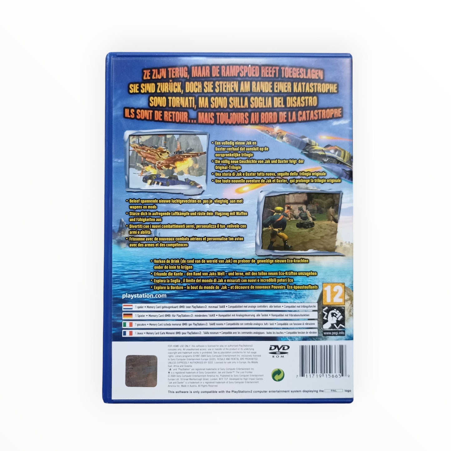 jak and daxter Playstation 2 (PS2)