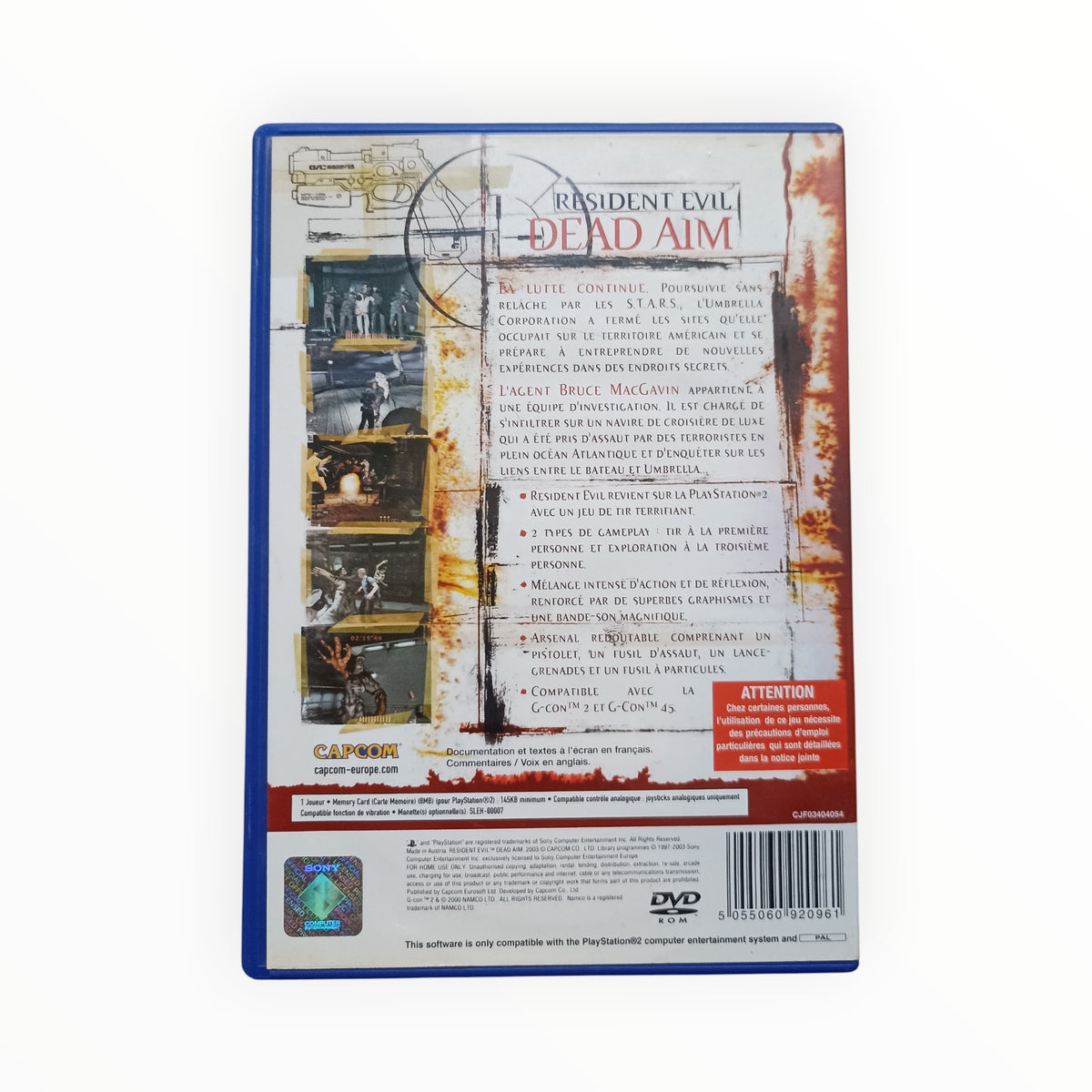 resident evil dead aim Playstation 2 (PS2)