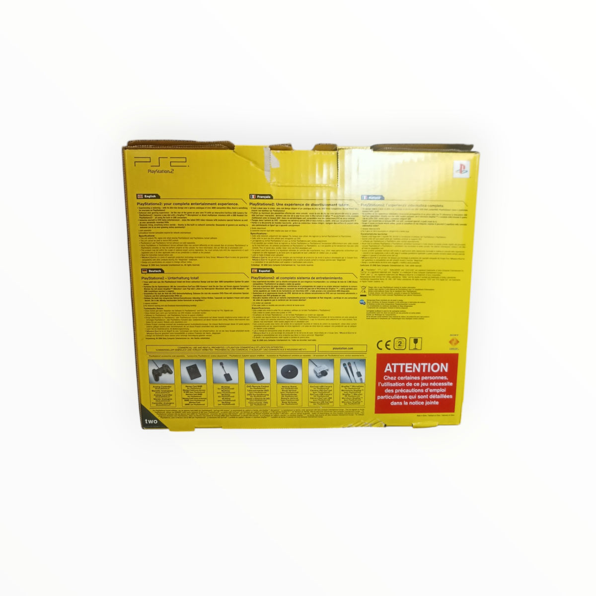 Boîte PlayStation 2 Slim SCPH-77004 – Boîte Originale