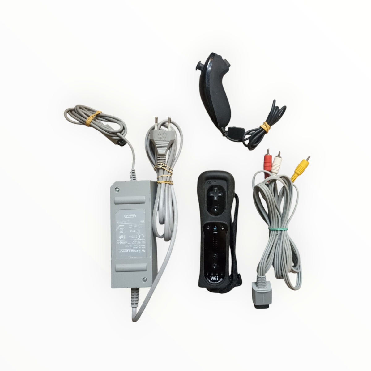 Console Nintendo Wii Noire – Avec Manette Noire Officielle