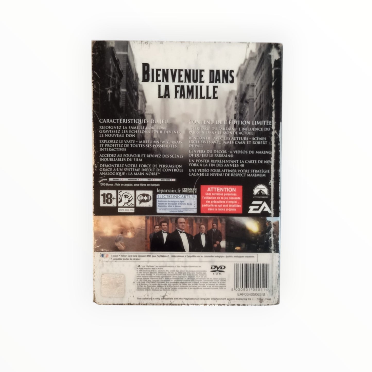 le parrain édition limitée playstation 2 (PS2)