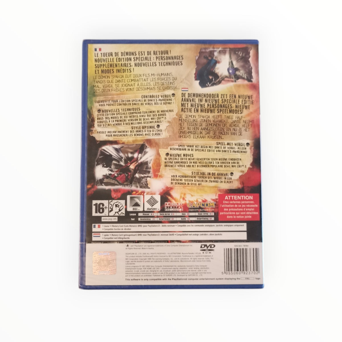 devil may cry 3 playstation 2 (PS2) neuf