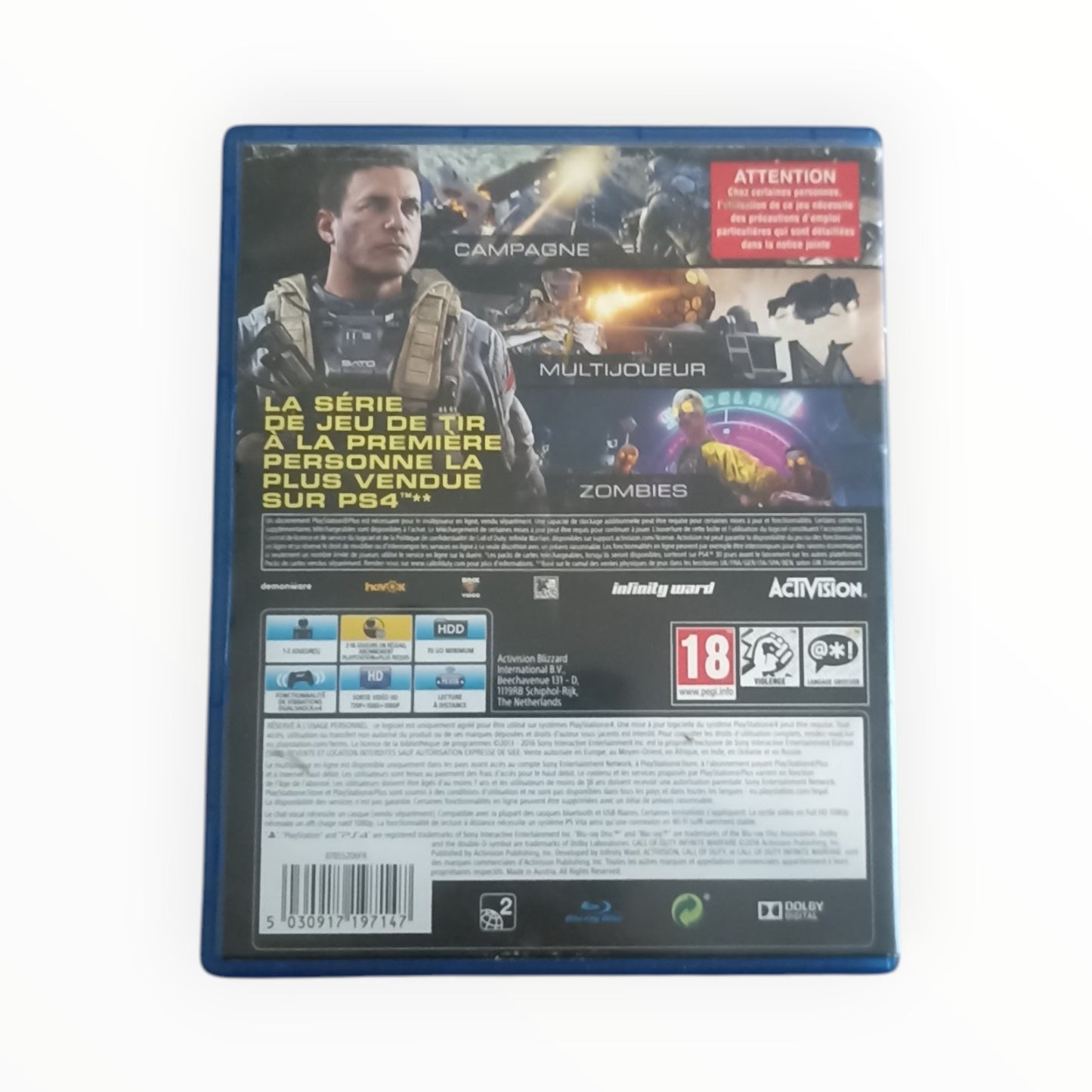Call Of Duty Infinite Warfare playstation 4 (PS4)