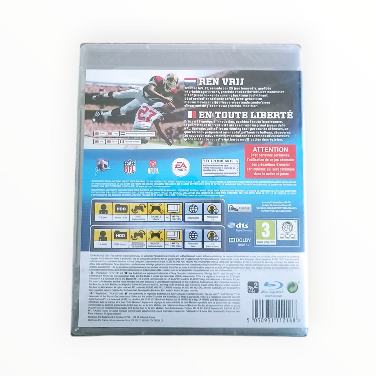 Madden NFL Playstation 3 (PS3) Neuf