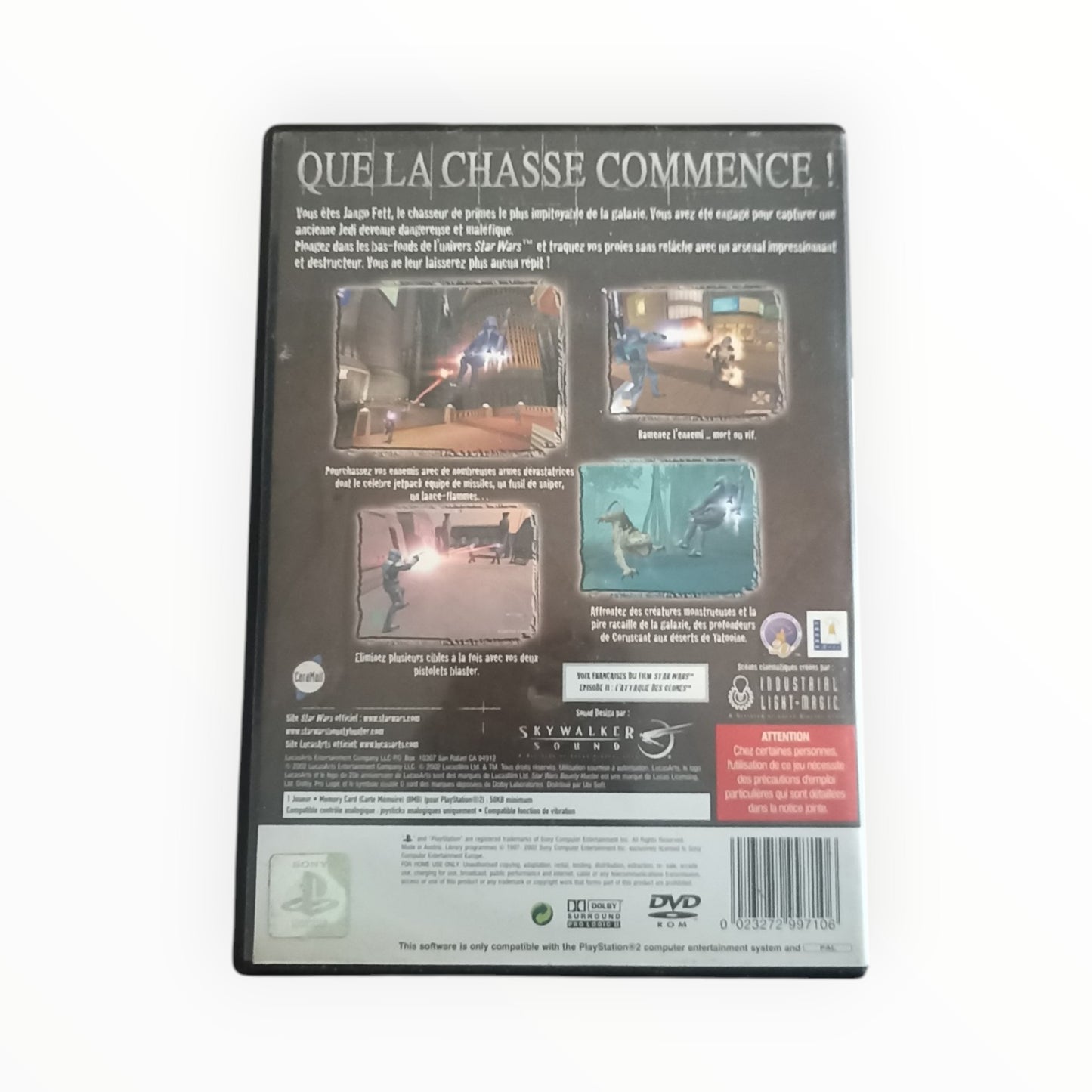 Star Wars : Bounty Hunter Playstation 2 (PS2)