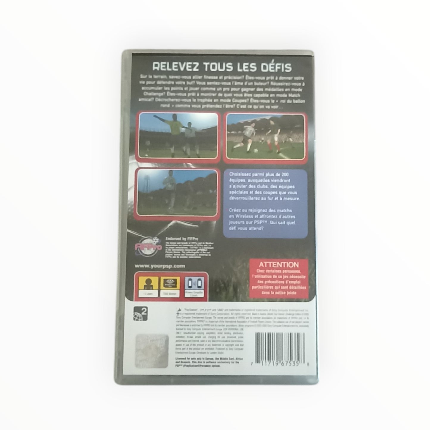 World tour soccer PlayStation Portable (PSP)