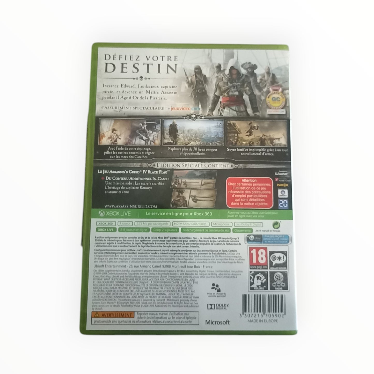 assassin's creed black flag xbox 360