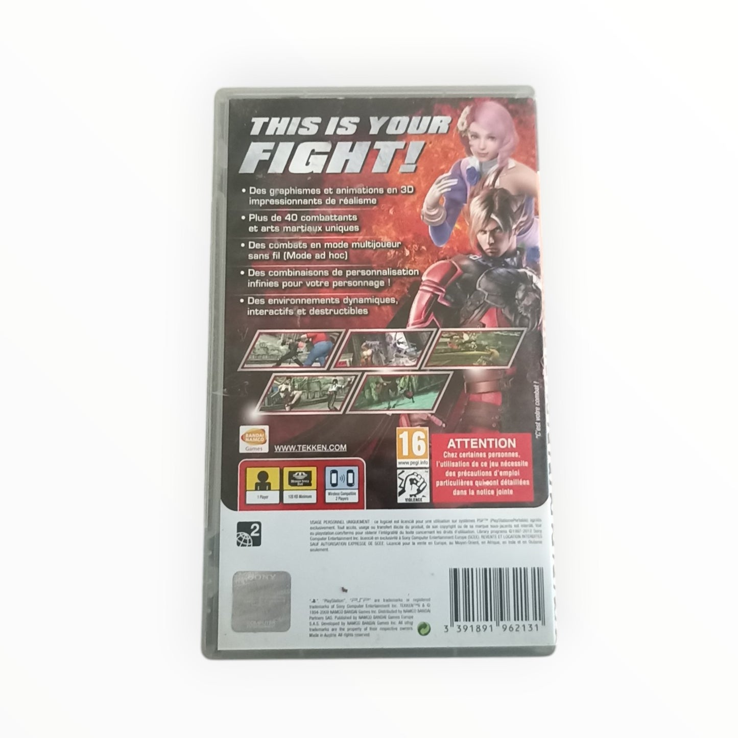 Tekken 6 Playstation Portable (PSP) Version Essentials