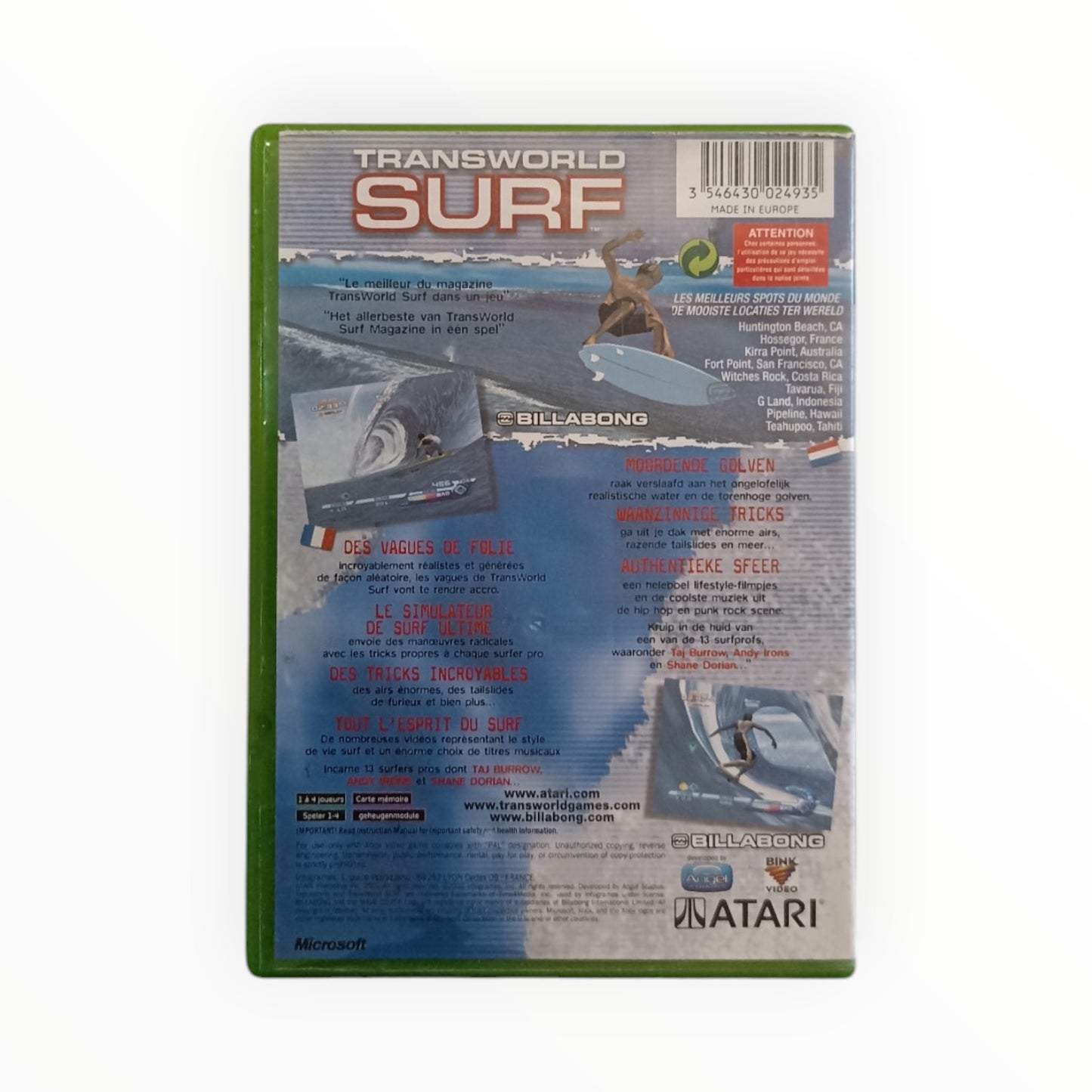 Transworld Surf Xbox