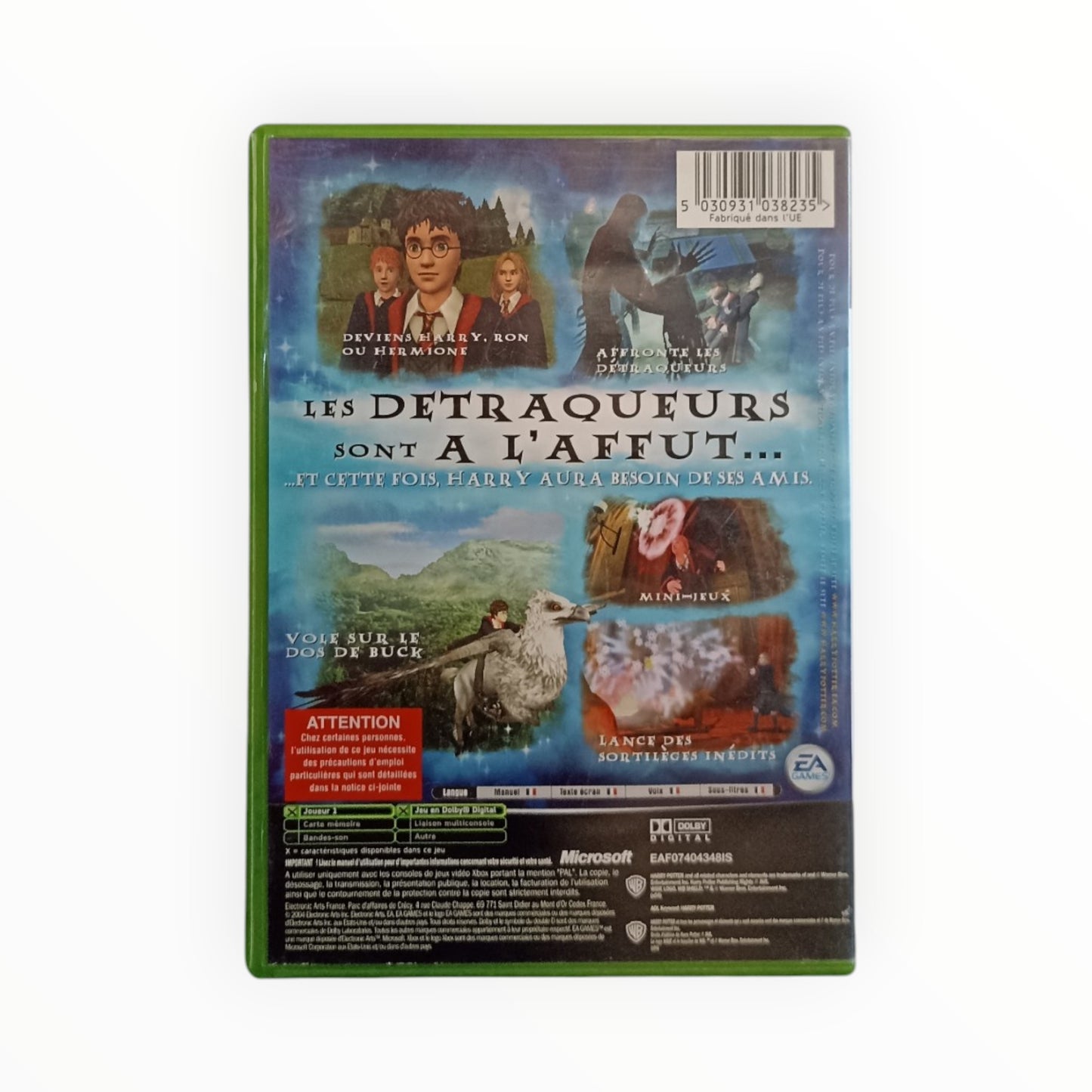 Harry Potter et le Prisonnier d'Azkaban Xbox
