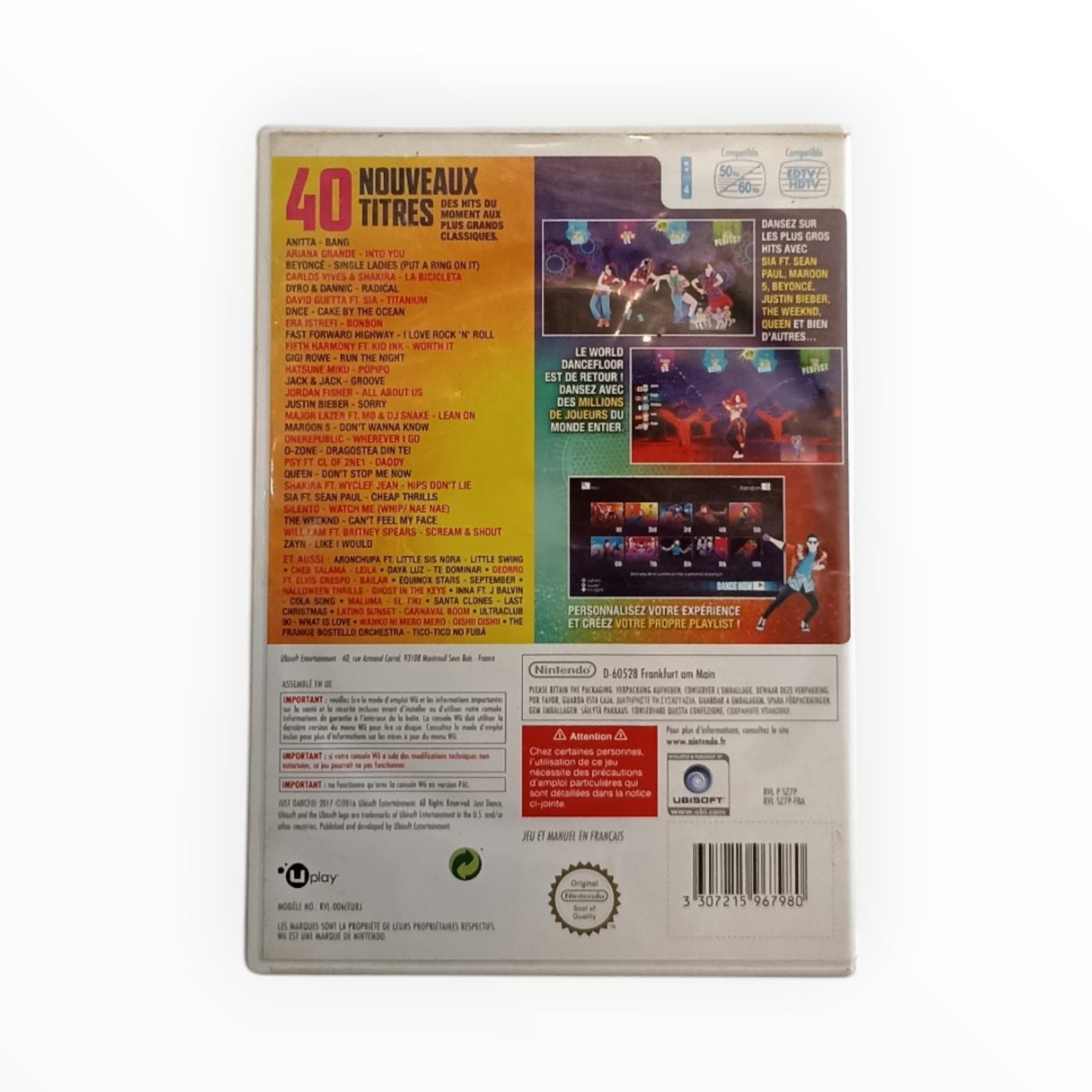 Just Dance 2017 Wii