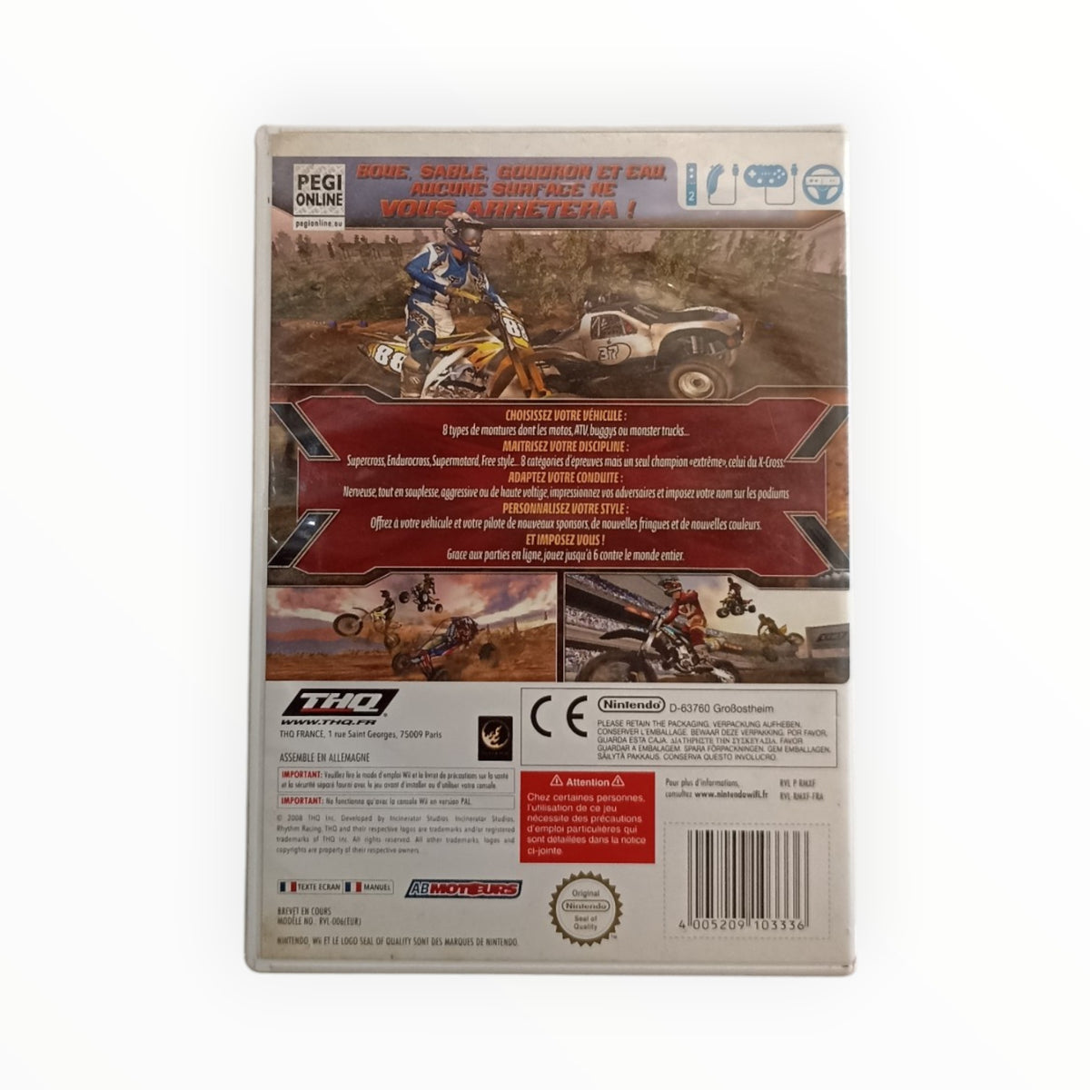 MX vs ATV Extreme Limite Wii