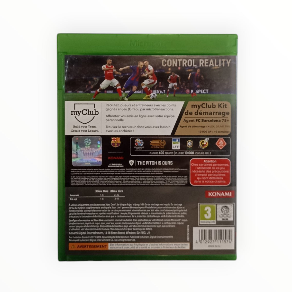 PES 2017 Xbox One
